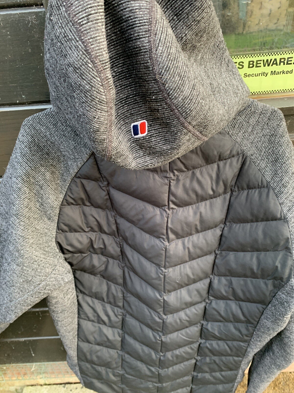 Berghaus ‘Duneline’ Black Hybrid Hydroloft Insulated Jacket Size Men’s