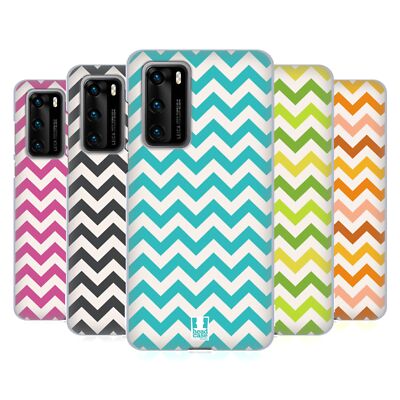 HEAD CASE DESIGNS ZIGZAG SOFT GEL CASE FOR HUAWEI PHONES 4