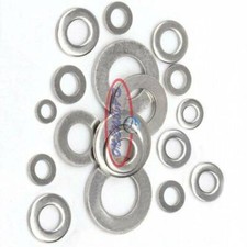 5/10pcs M3 M4 M5 M6 M8 M10 M12 STAINLESS PENNY REPAIR WASHERS MUDGUARD WASHERS