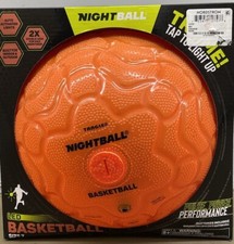 NIGHTBALL BASKETBALL LED 2X DOUBLE OFFICIAL SIZE INDOOR/OUTDOOR TAP TO LIGHT UP