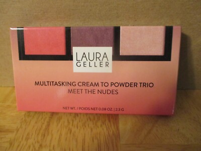 Laura Geller - Multitasking Cream to Powder Trio - Meet the Nudes, NEW in Box!!!