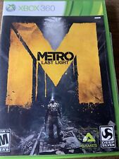 Metro: Last Light (Microsoft Xbox 360, 2013) Complete - CIB