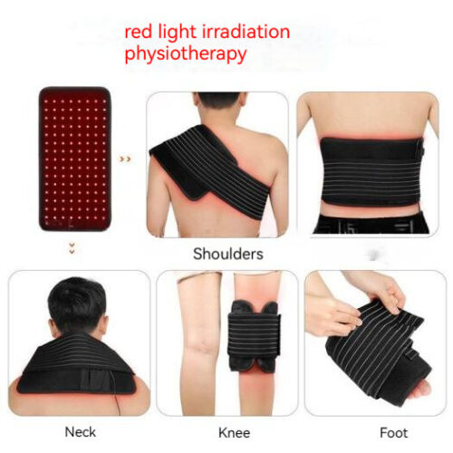 Cinturón de fisioterapia con luz roja infrarrojo compresa caliente fototerapia - Imagen 1 de 5