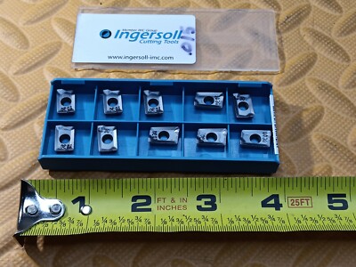 NEW 10pcs Ingersoll APKT120304R-HS IN1030 Carbide Indexable Inserts 05802379