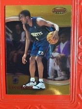 EDDIE JONES  1999-00 Bowmans Best #9  Charlotte Hornets