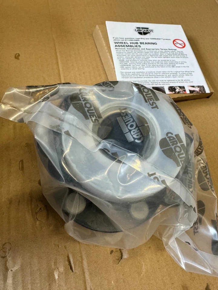 Conjunto de cojinete de rueda y buje CARQUEST 91-09871 2008 2009 Subaru Legacy Outback Foto 2 de 3