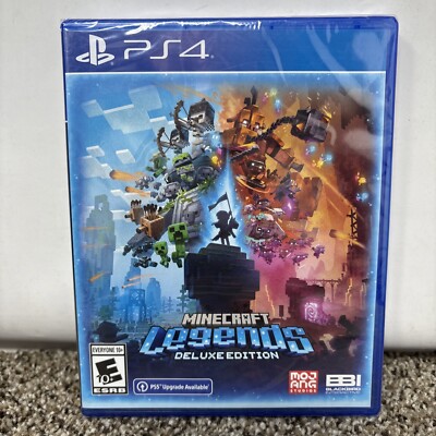 Minecraft Legends Deluxe Edition Playstation 4 BRAND NEW, SEALED