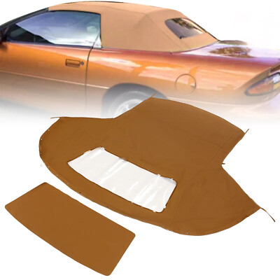 #ad Convertible Soft Top Tan Vinyl For 1994 2002 Chevy Camaro Pontiac Firebird $77.55