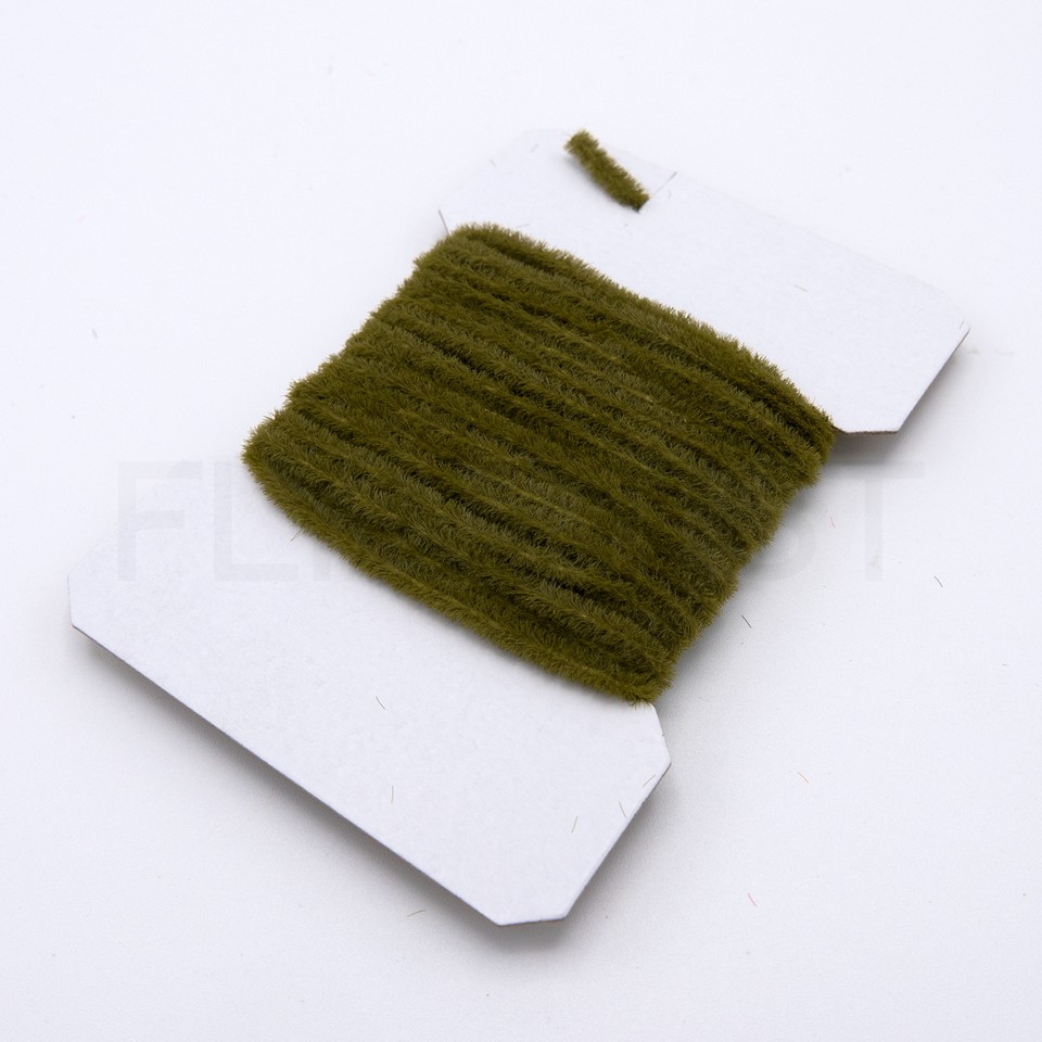 ULTRA CHENILLE Fly Tying Material - 6 Colors, Fine Round, 5 Yards Per Pack, Perfect For Jigs & Flies