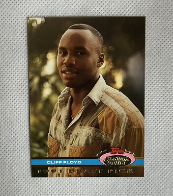 1991 Topps Stadium Club Cliff Floyd #51 Rookie Card Baseball Card Montreal Expos