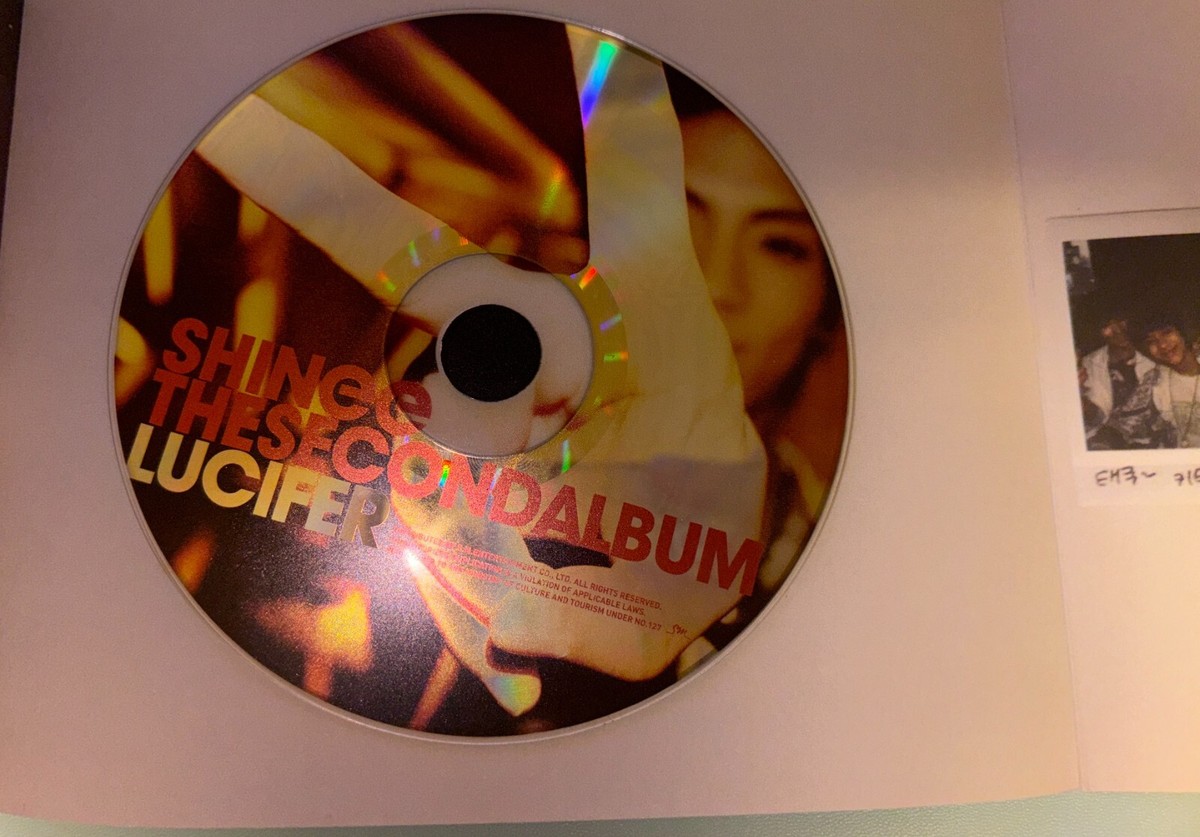 SHINEE [Lucifer] Autographed Signed Album | eBay