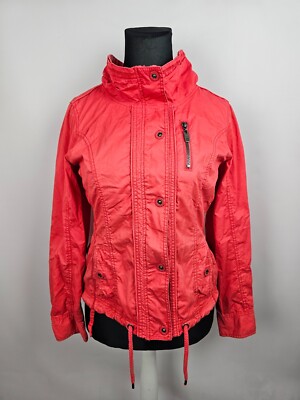 Steppjacke Cecil Jeansjacke Damen Rot Cecil Jeansjacke Damen Rot