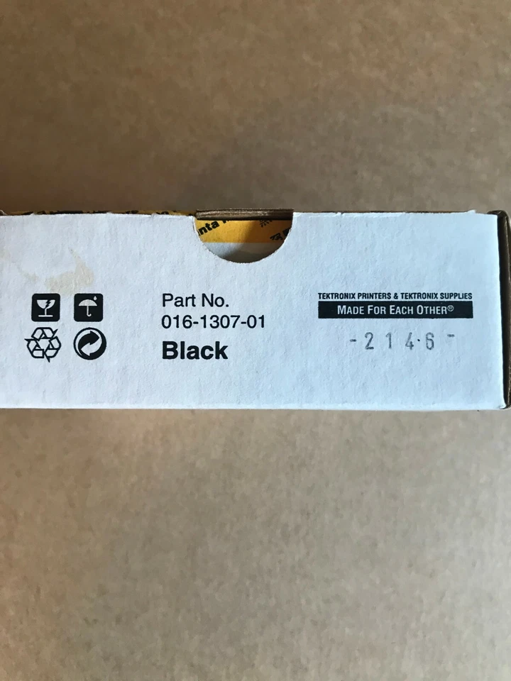 Tektronix 016-1307-01 Black Solid Ink Phaser 340/350/360 Genuine New Box - Image 2 of 4