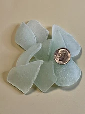 SF 6119 Genuine Surf Tumbled Sea Foam Sea Glass/Sea Foam Frosted Beach Glass