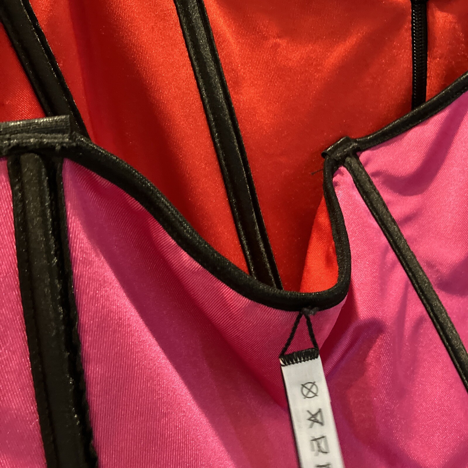 corset reversible zip up by 