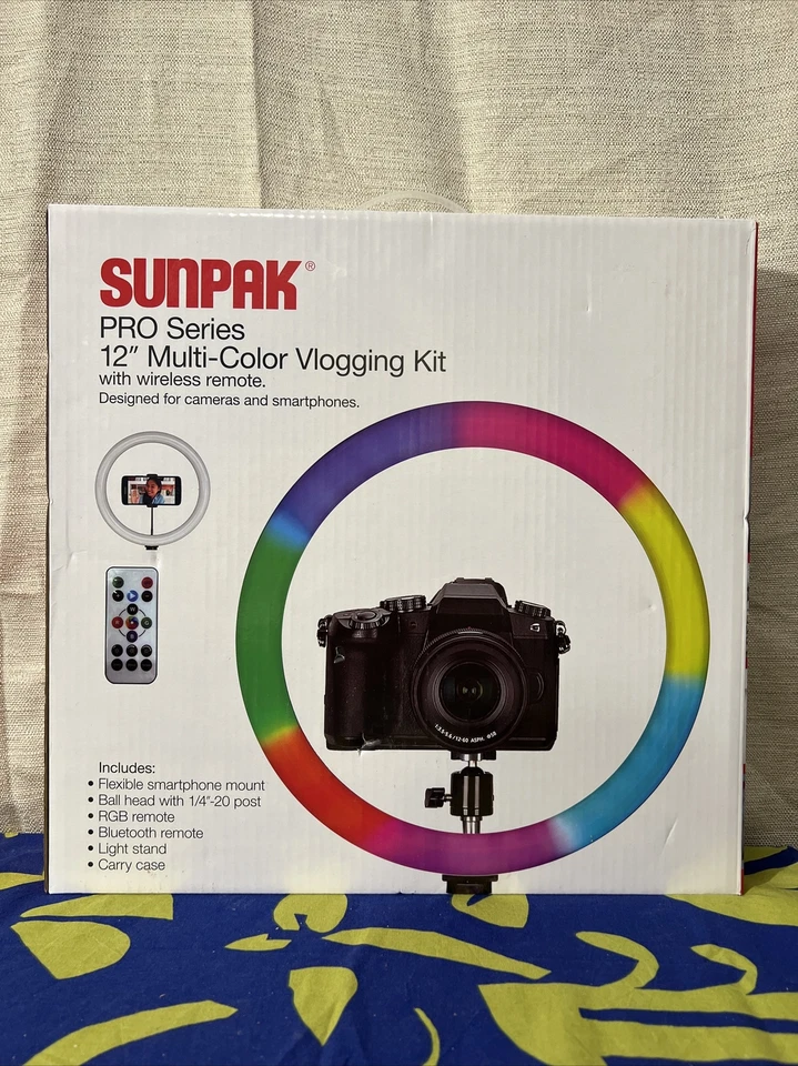 Sunpak 12" RGB Ringlight - Image 2 of 2