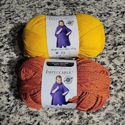 Loops & Threads Impeccable Yarn Color Pumpkin & Sunny Day