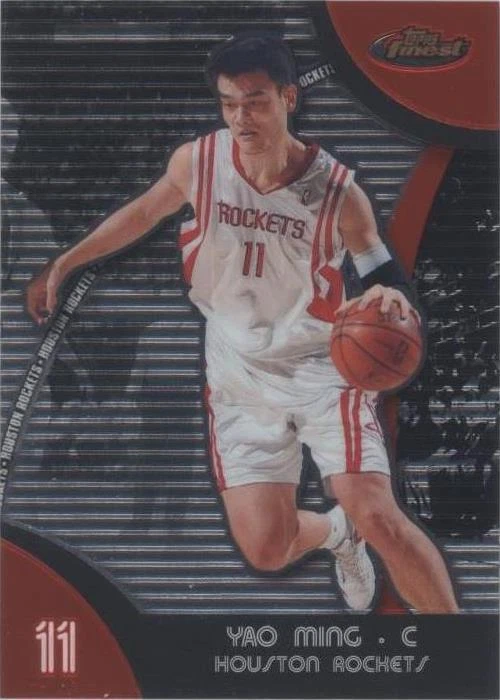 2007-08 Topps Finest - Yao Ming #20 - 1 of 2