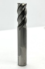 3/8" CARBIDE END MILL 4 FLUTE HIGH PERFORMANCE 020 RADIUS