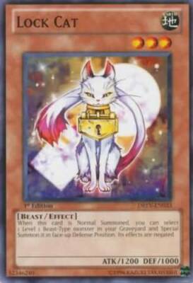 Lock Cat - DREV-EN033 - Common - Unlimited Edition x3 - Lightly Played