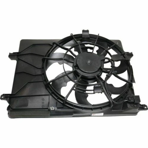 Radiator Single Fan Assembly L4 2.4L fits 2014 2015 Hyundai Tucson - Image 2 of 2