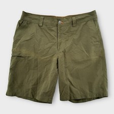 Orvis Shorts Mens 40 Green Chino Fishing Outdoor Stretch Hiking Golf Outdoors