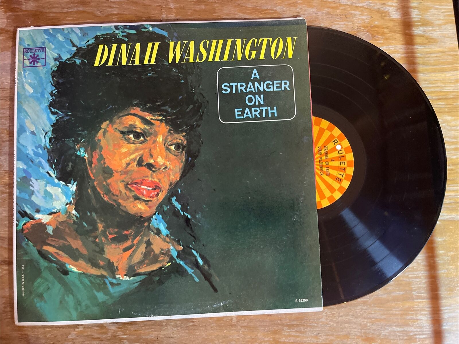 Dinah Washington 'A Stranger On Earth' LP 