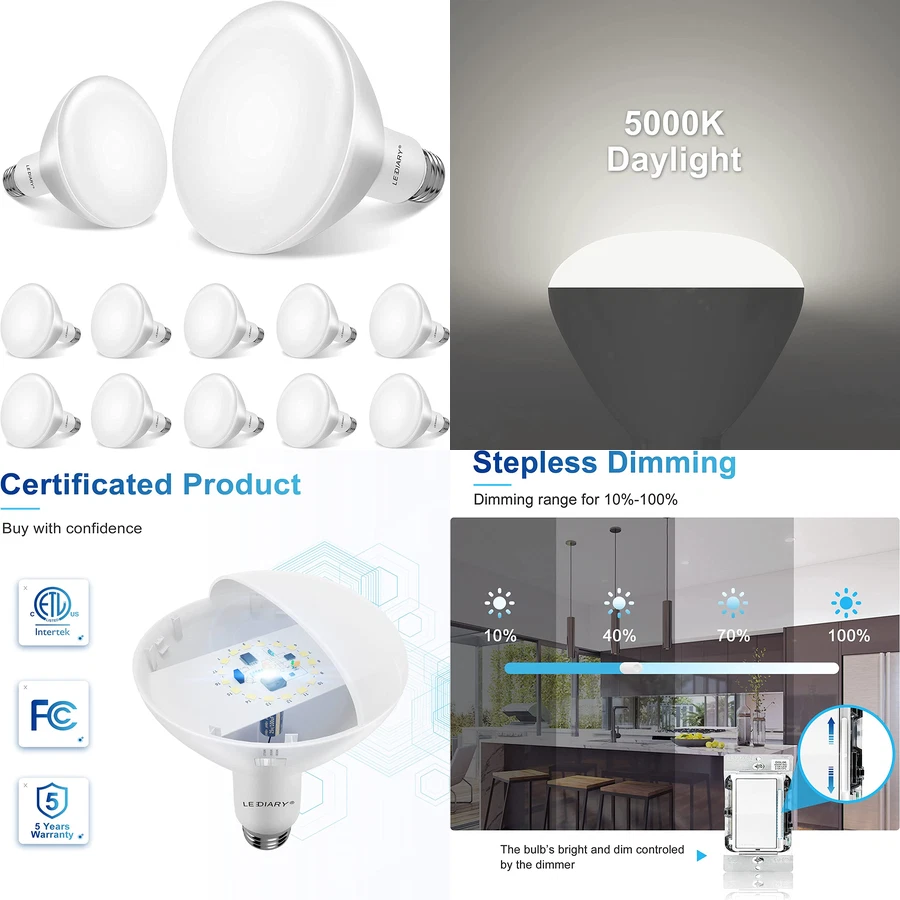 Br30 led 5000k deals