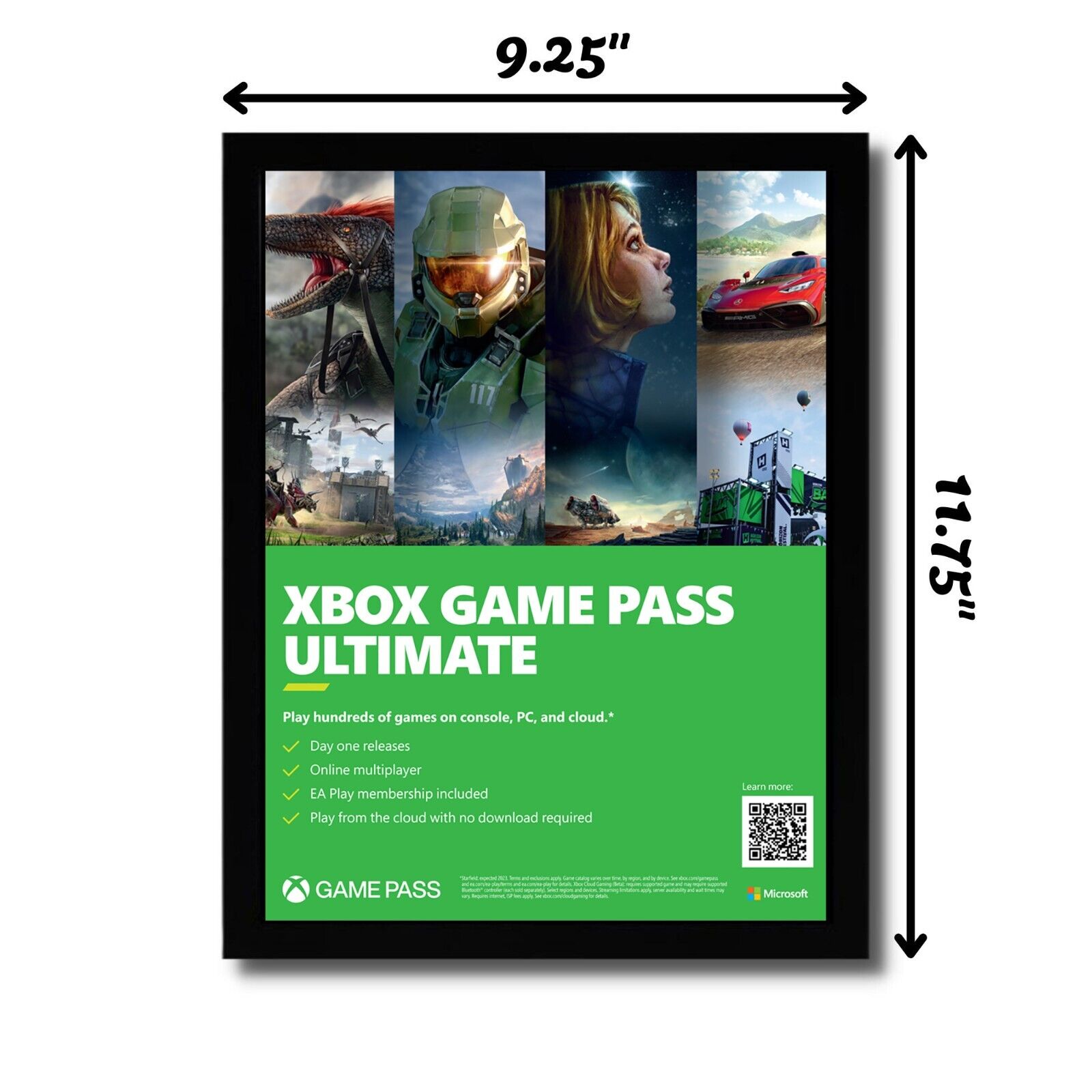 2023 Xbox Series X / S Game Pass Print Ad/Poster REDFALL Promo Video Game  Art