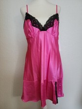 LINEA DONATELLA Womens Satin Feel Chemise NWT Shiny,Liquid Look Size M Gown