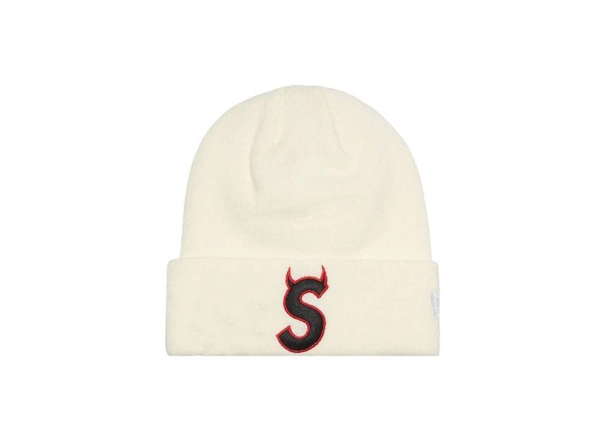Bonnet Supreme New Era S Logo Naturel (22FW)