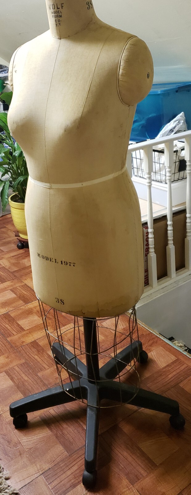 vintage wolf dress form year 1977 eBay