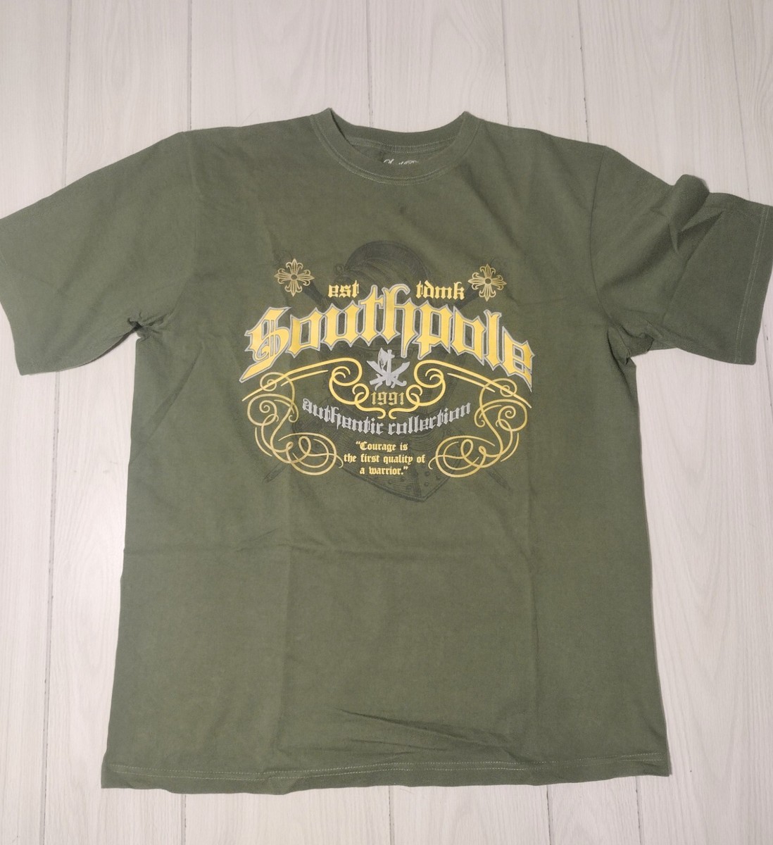 South Pole Signature Series Shining Since '91 Green Graphic T