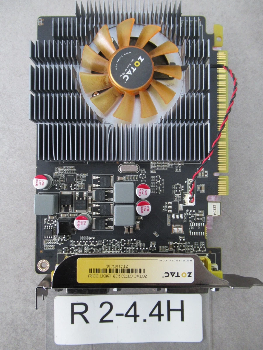 ZOTAC ZT 71103 338.1oz Nvidia Geforce GT730 Graphic Card 2GB 128Bit DDR3