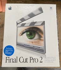 Apple Final Cut Pro 2 RETAIL M8179Z/A w/2 Licenses