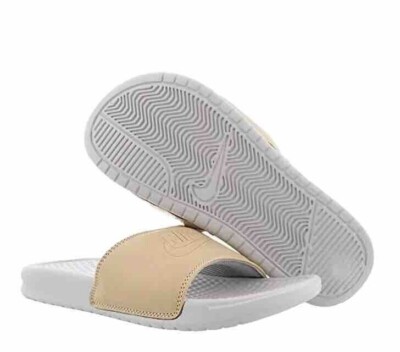 Nike Benassi JDI BP Vachetta Tan Women Size 9 AO4642-200 Sandals Slides NIB