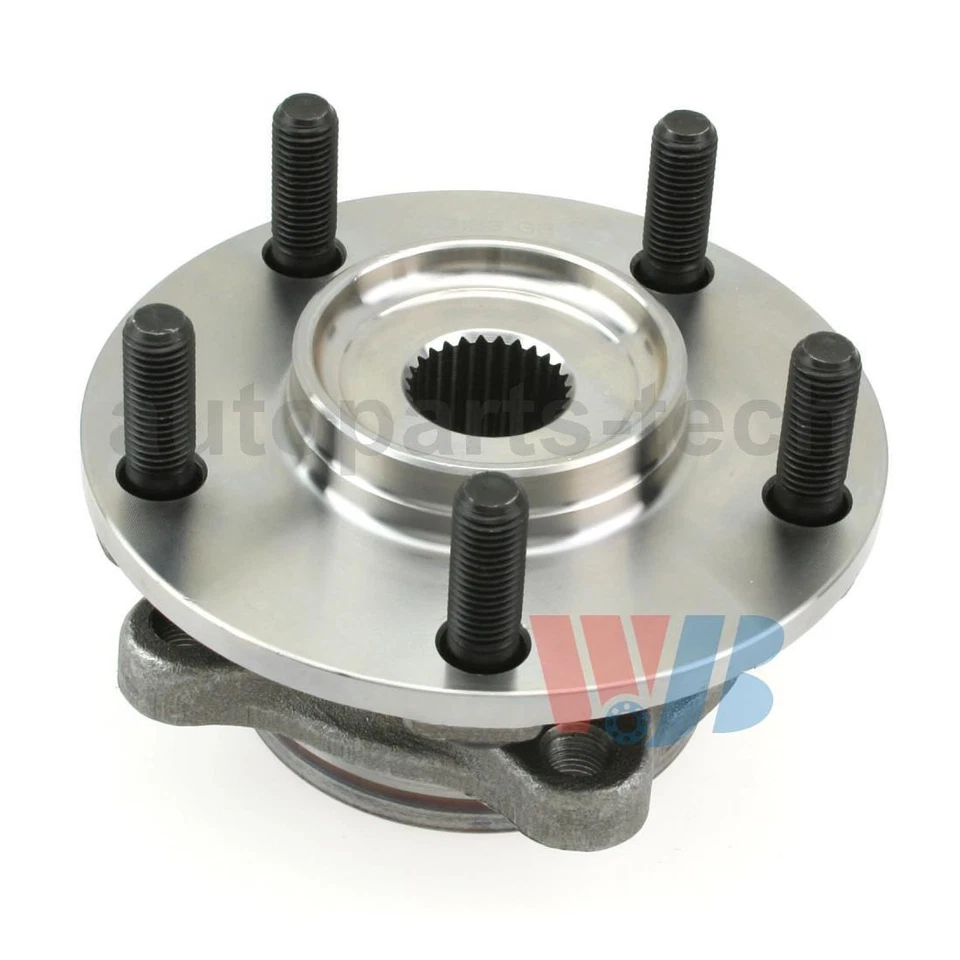 Conjunto de buje de rueda delantera WJB para Dodge Stealth 1991 1992 1993 1994 1995 1996 Foto 2 de 3