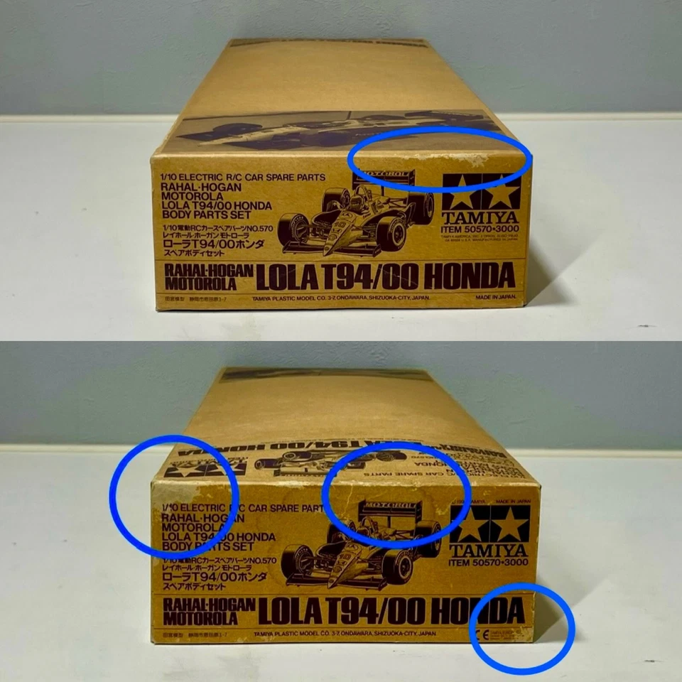 TAMIYA 50570 1/10 R/C Rahal Hogan Motororal Lola T94/00 Honda Spare Body Set - Image 2 of 4