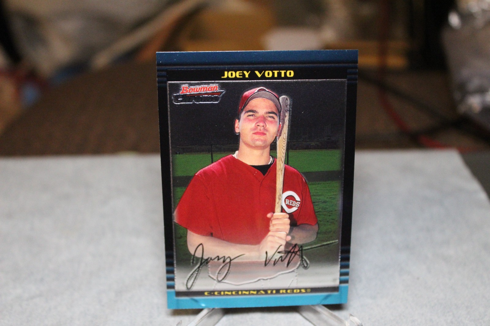 2002 Bowman Chrome Draft Picks & Prospects - Joey Votto #BDP44 (RC)