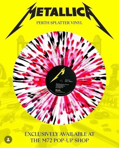 METALLICA 72 SEASONS VINYL RECORD - Adelaide Splatter - Perth Splatter - SEALED