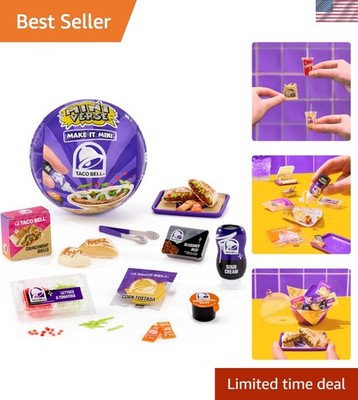 Make It Mini Taco Bell Series 1, Mini Collectibles - Blind Pack, DIY, Resin, ...