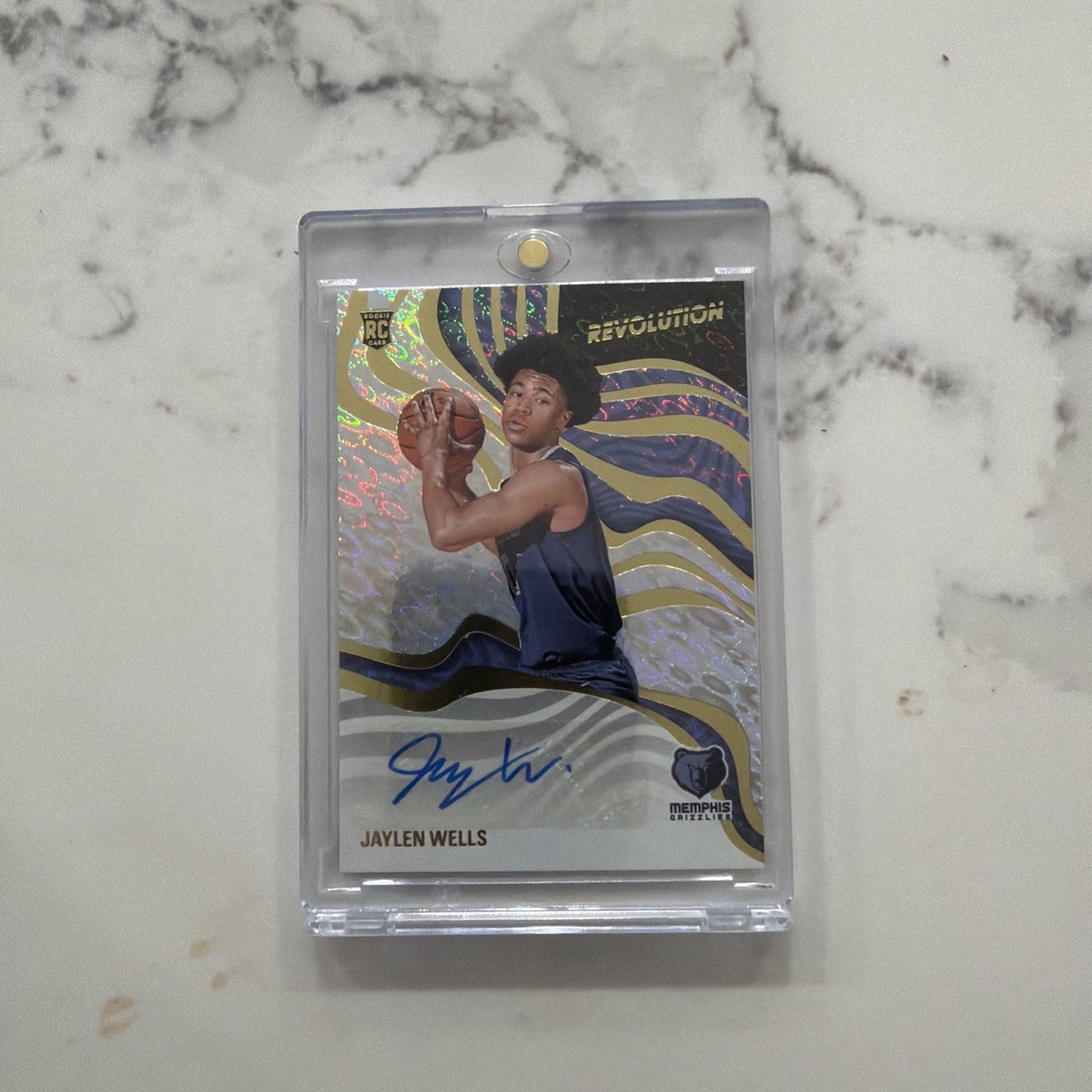 2024-25 Panini Revolution - Jaylen Wells Sensational Auto Parallel