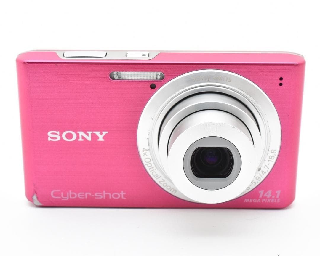 Sony Cyber-shot DSC-W610 Pink 14.1MP 4.0x Zoom Compact Digital