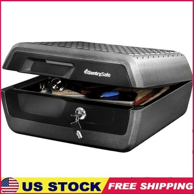 Fireproof Waterproof Document Safe A4 Passport Social Security Card Protection