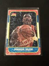 1986-87 Fleer Dominique Wilkins #121 HOF ROUGH