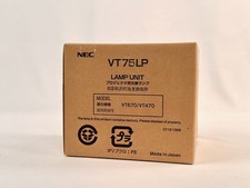 NEC VT75LP Genuine OEM Lamp Unit - VT670/VT470 - New, Open box - Made By NEC