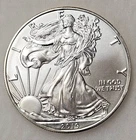 2019 American Silver Eagle Coin  1 oz .999% BU Silver Excellent Eye Appeal