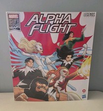 Marvel Legends 6 Alpha Flight Box Set New Sealed Puck Northstar Snowbird Aurora
