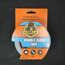 Gorilla Carpet Tape Double Sided Bonds Rugs Flooring Wood & More - 35mm x 7.3m
