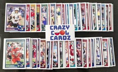  2025 Score Complete Set 100 Rookie football cards 1-100 Rookies Dart Sanders